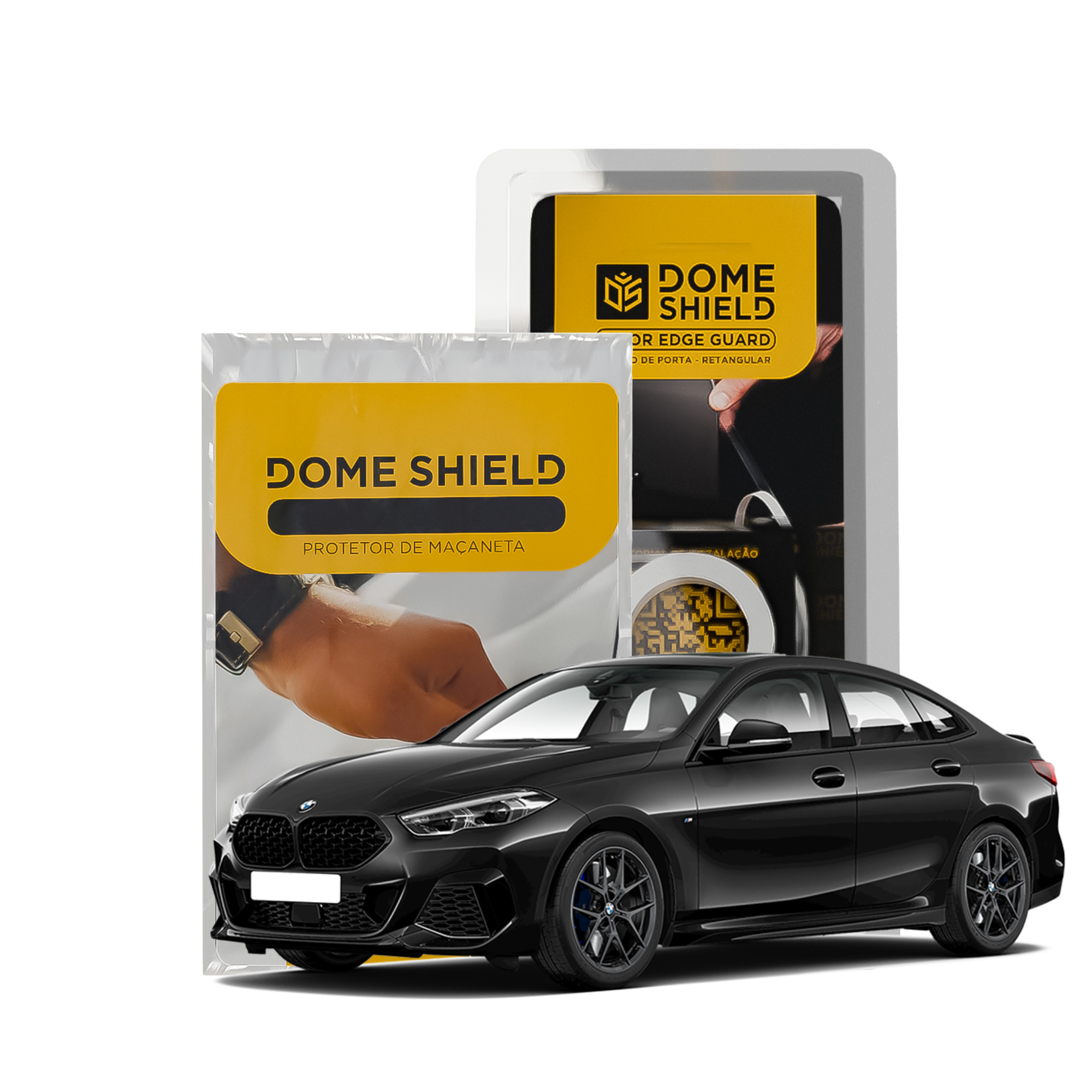 Kit PPF Película de Proteção Premium Maçaneta e Cantos de Porta - BMW 235 | Dome Shield