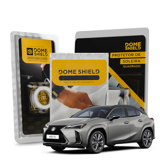 Kit PPF Película de Proteção Premium Maçaneta, Cantos de Porta e Soleira - Lexus UX| Dome Shield