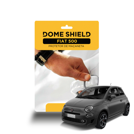 Película PPF Maçaneta Proteção Premium e Auto-Cura – Fiat 500 | Dome Shield