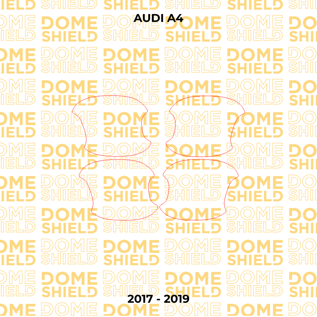 Kit PPF Película de Proteção Premium Maçaneta e Soleira - Audi A4 | Dome Shield