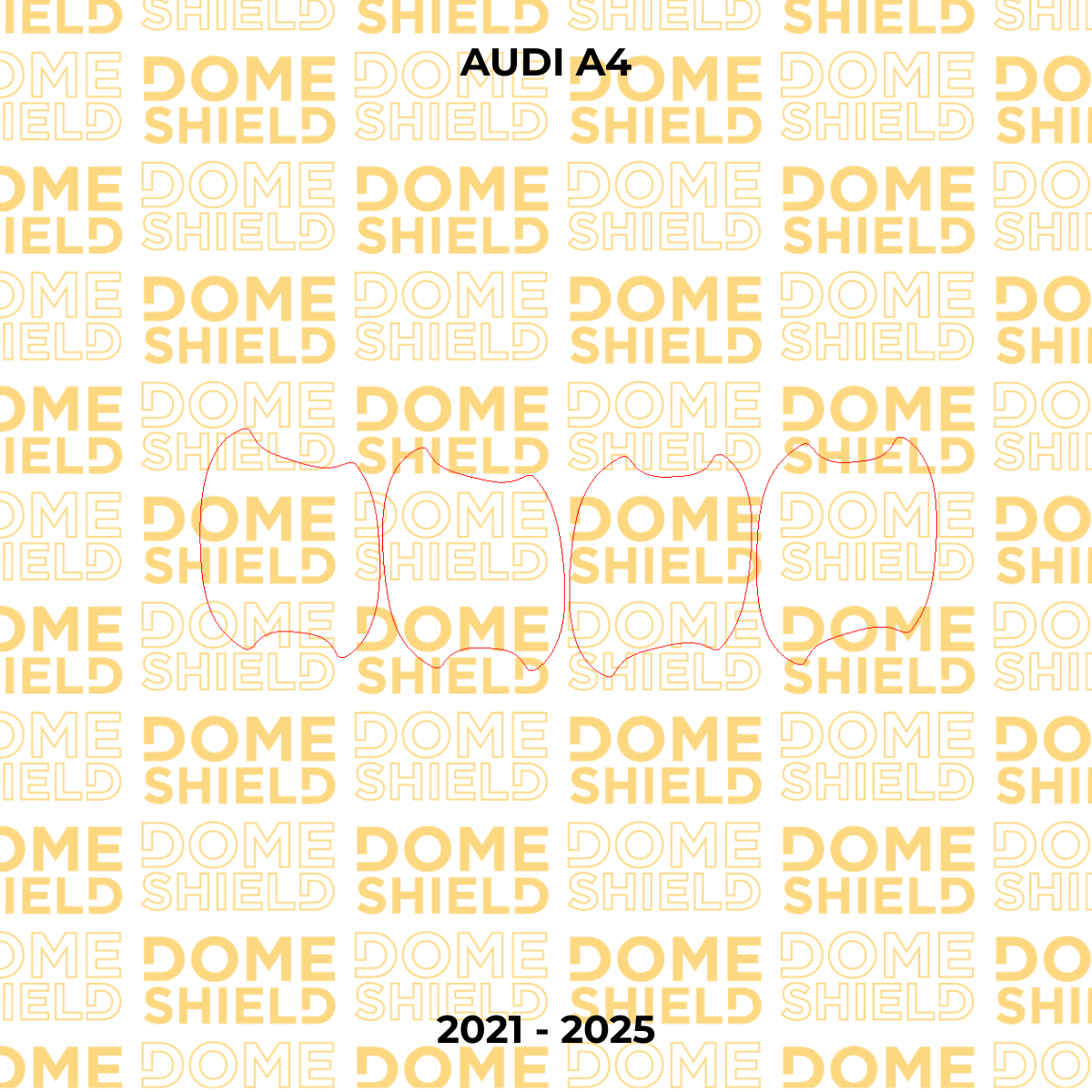 Kit PPF Película de Proteção Premium Maçaneta e Soleira - Audi A4 | Dome Shield