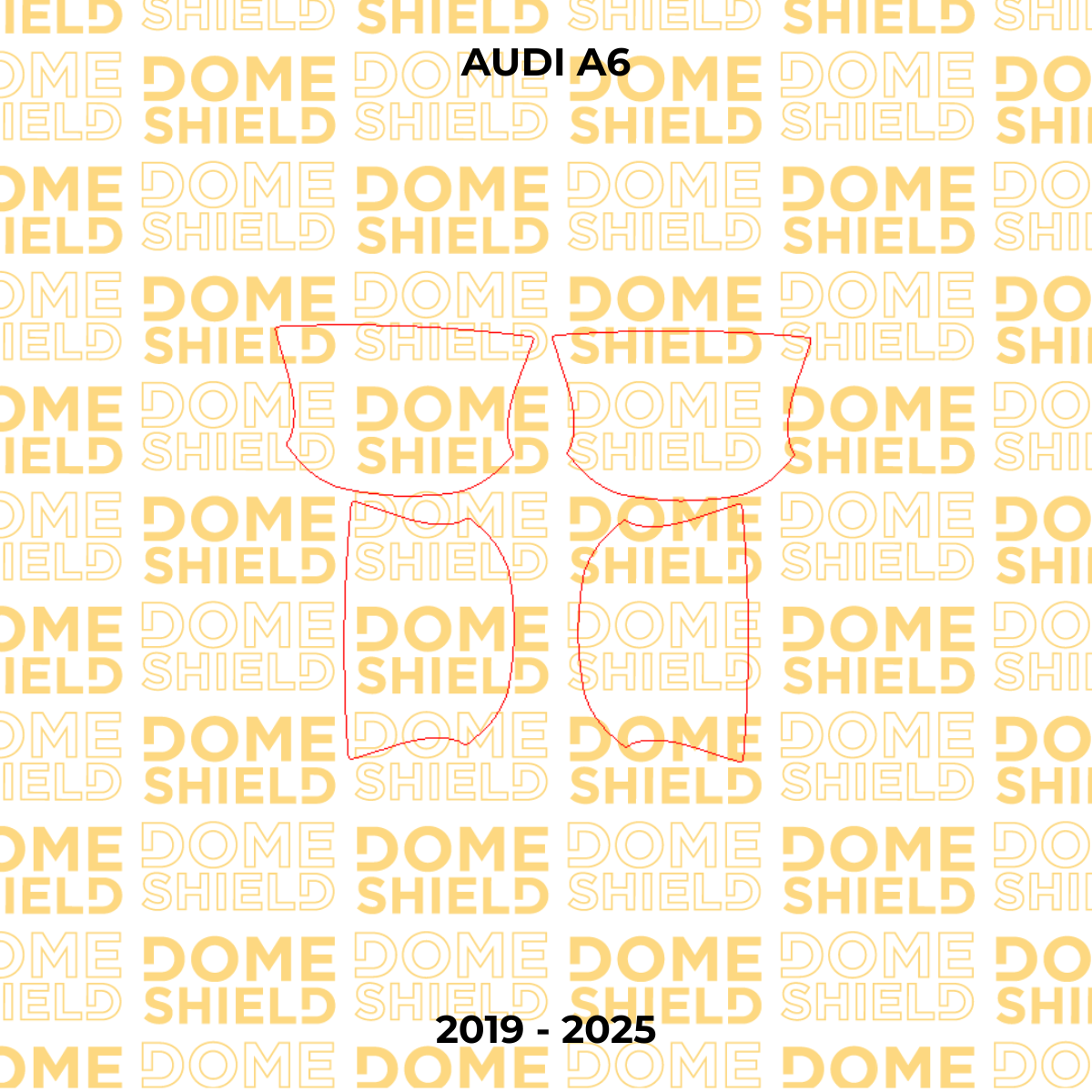 Kit PPF Película de Proteção Premium Maçaneta e Cantos de Porta - Audi A6| Dome Shield