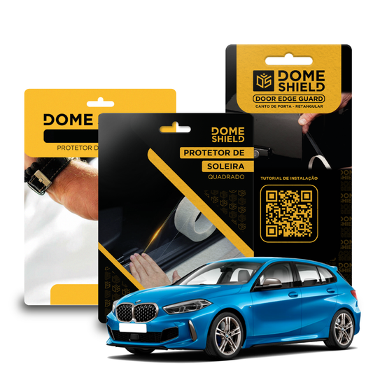 Kit PPF Película de Proteção Premium Maçaneta, Cantos de Porta e Soleira - BMW M135 | Dome Shield