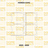 Película PPF Maçaneta Proteção Premium e Auto-Cura – Honda Civic | Dome Shield