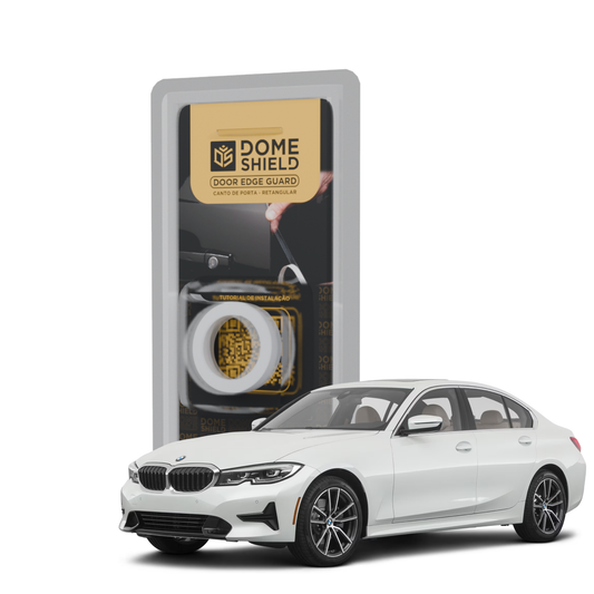 Película PPF Anti-Risco Cantos de Porta Proteção Adesiva Premium – BMW 330 | Dome Shield