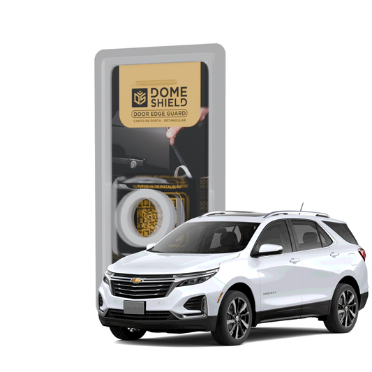 Película PPF Anti-Risco Cantos de Porta Proteção Adesiva Premium – GM Equinox | Dome Shield