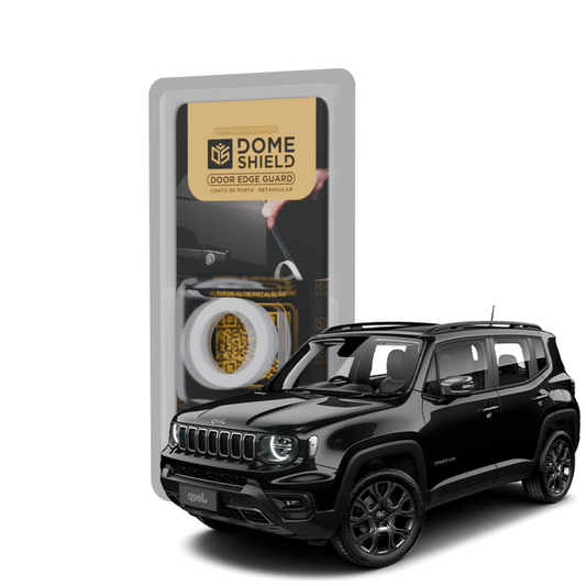 Película PPF Anti-Risco Cantos de Porta Proteção Adesiva Premium – Jeep Renegade | Dome Shield