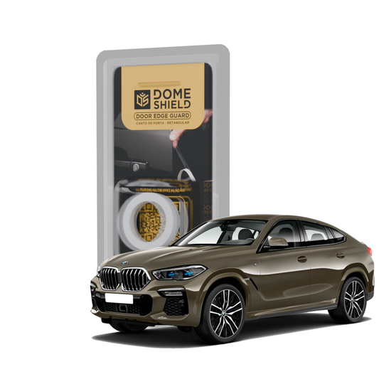 Película PPF Anti-Risco Cantos de Porta Proteção Adesiva Premium – BMW X6 | Dome Shield