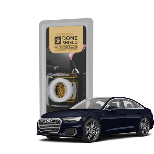 Película PPF Anti-Risco Cantos de Porta Proteção Adesiva Premium – Audi A6 | Dome Shield