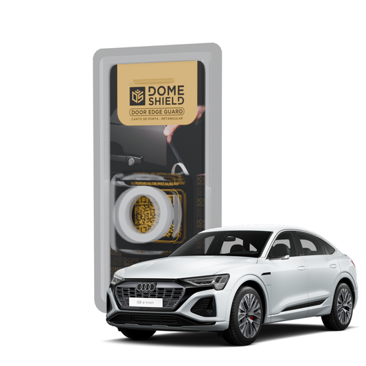 Película PPF Anti-Risco Cantos de Porta Proteção Adesiva Premium – Audi Q8 | Dome Shield