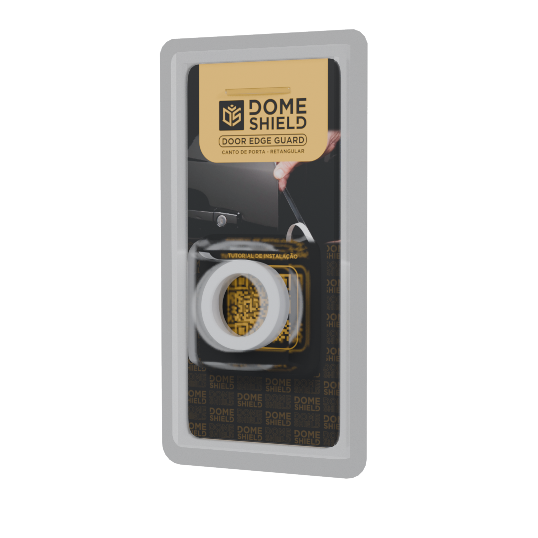 Película PPF para Cantos de Porta com Auto-Cura – Proteção Contra Batidas | Dome Shield