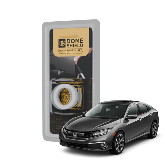 Película PPF Anti-Risco Cantos de Porta Proteção Adesiva Premium – Honda Civic | Dome Shield