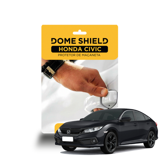 Película PPF Maçaneta Proteção Premium e Auto-Cura – Honda Civic | Dome Shield