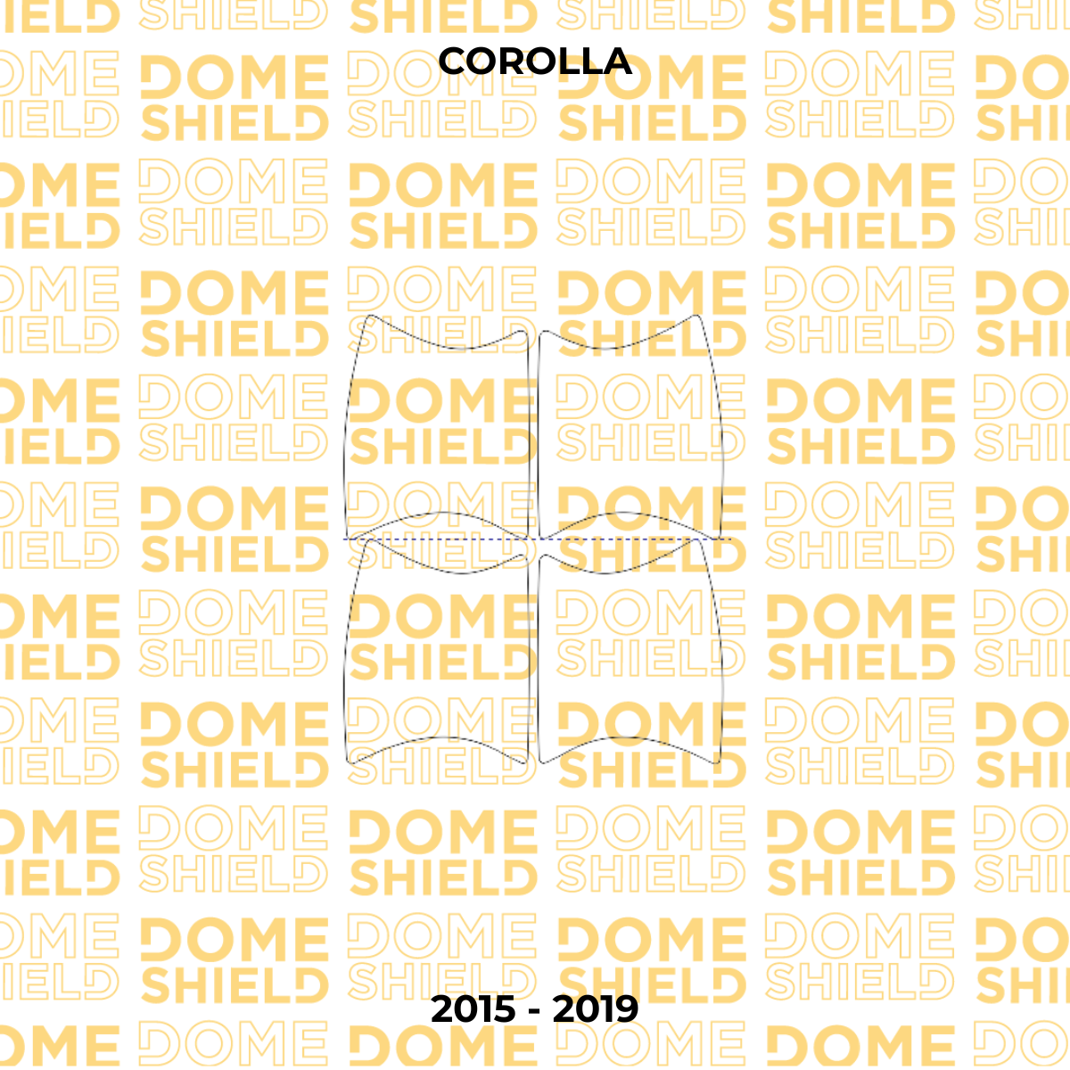 Kit PPF Película de Proteção Premium Maçaneta e Soleira - Toyota Corolla | Dome Shield