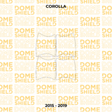 Kit PPF Película de Proteção Premium Maçaneta, Cantos de Porta e Soleira - Toyota Corolla | Dome Shield