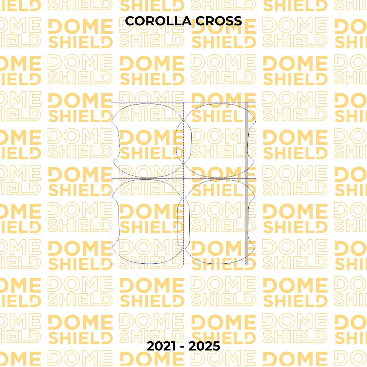 Película PPF Maçaneta Proteção Premium e Auto-Cura – Toyota Corolla Cross | Dome Shield