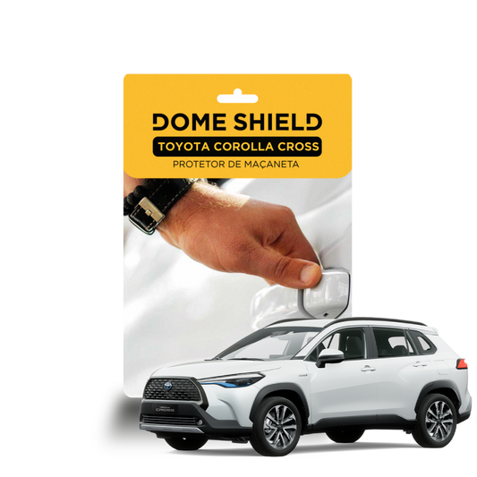 Película PPF Maçaneta Proteção Premium e Auto-Cura – Toyota Corolla Cross | Dome Shield