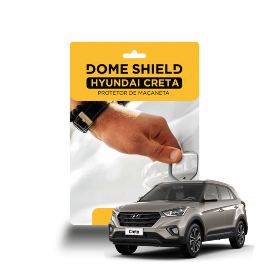 Película PPF Maçaneta Proteção Premium e Auto-Cura – Hyundai Creta | Dome Shield