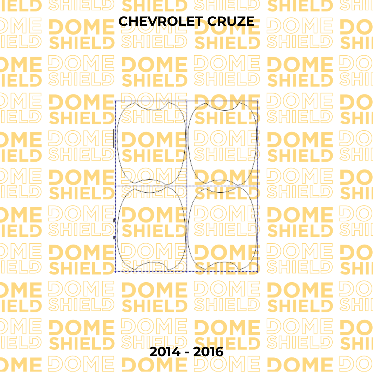 Kit PPF Película de Proteção Premium Maçaneta e Soleira - Chevrolet Cruze | Dome Shield