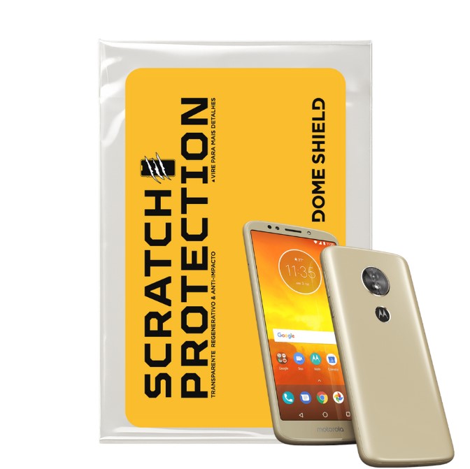 Película PPF Celular Proteção Premium Anti-Riscos, Resistente e Regenerativo – Linha Moto E5 | Dome Shield