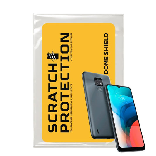 Película PPF Celular Proteção Premium Anti-Riscos, Resistente e Regenerativo – Linha Moto E7 | Dome Shield