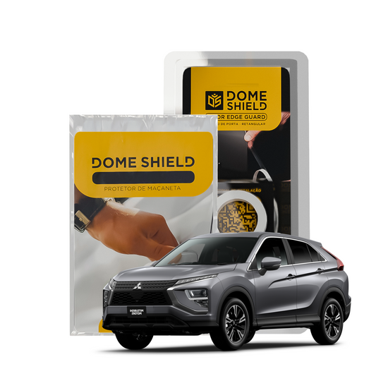 Kit PPF Película de Proteção Premium Maçaneta e Cantos de Porta - Mitsubishi Eclipse Cross | Dome Shield