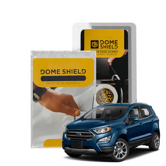Kit PPF Película de Proteção Premium Maçaneta e Cantos de Porta - Ford Ecosport | Dome Shield