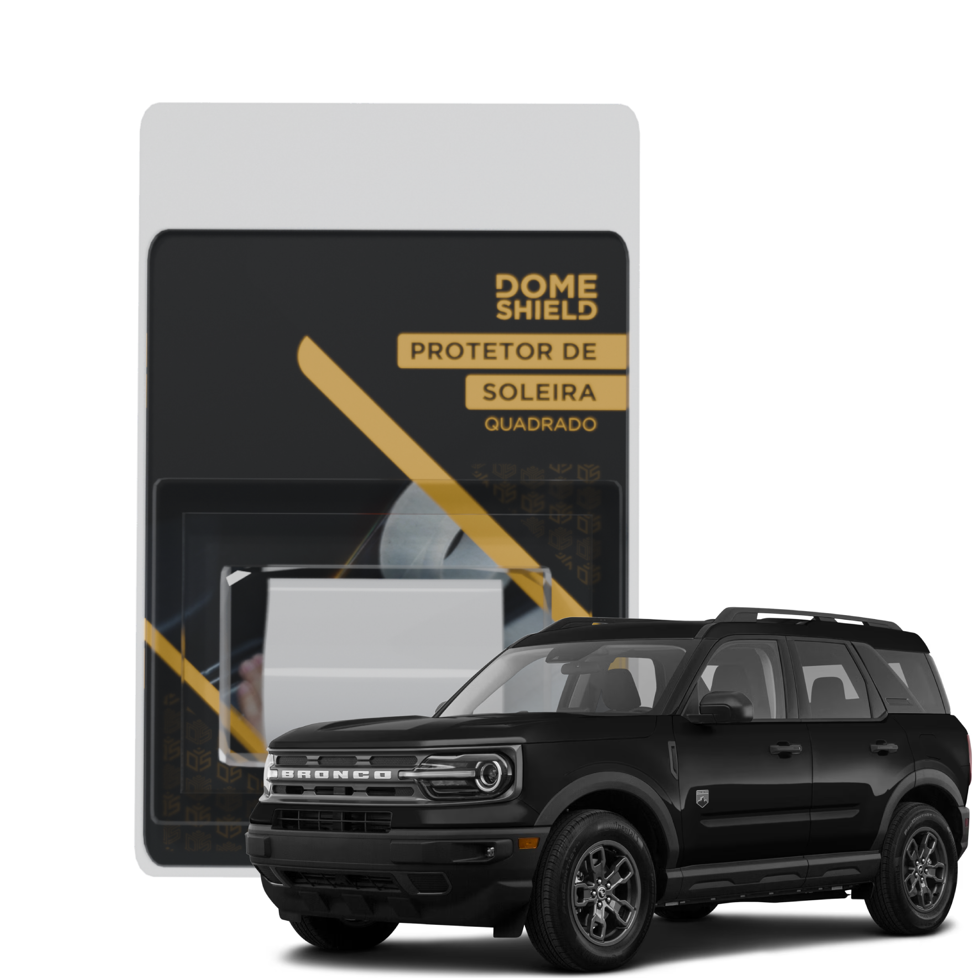 Película de Proteção de Soleiras PPF Auto-Cura Ford Bronco - Dome Shield