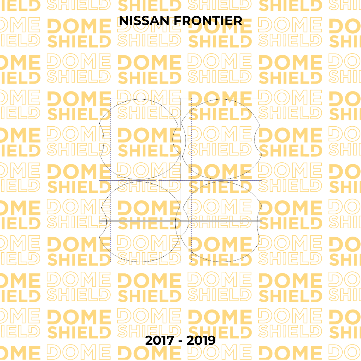 Kit PPF Película de Proteção Premium Maçaneta e Soleira - Nissan Frontier | Dome Shield