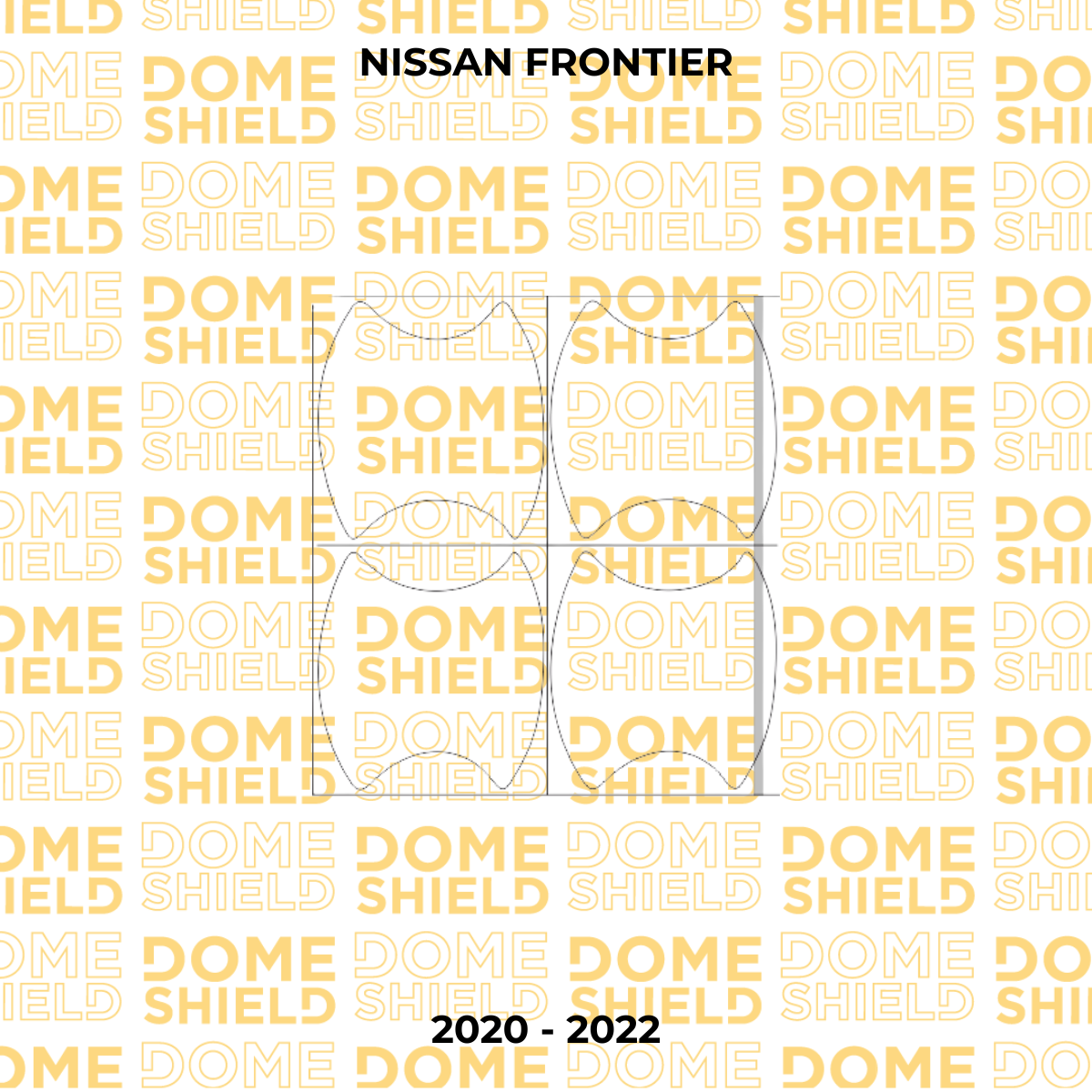 Kit PPF Película de Proteção Premium Maçaneta e Soleira - Nissan Frontier | Dome Shield