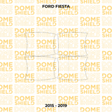 Kit PPF Película de Proteção Premium Maçaneta e Cantos de Porta - Ford Fiesta | Dome Shield