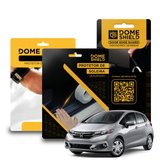 Kit PPF Película de Proteção Premium Maçaneta, Cantos de Porta e Soleira - Honda Fit | Dome Shield