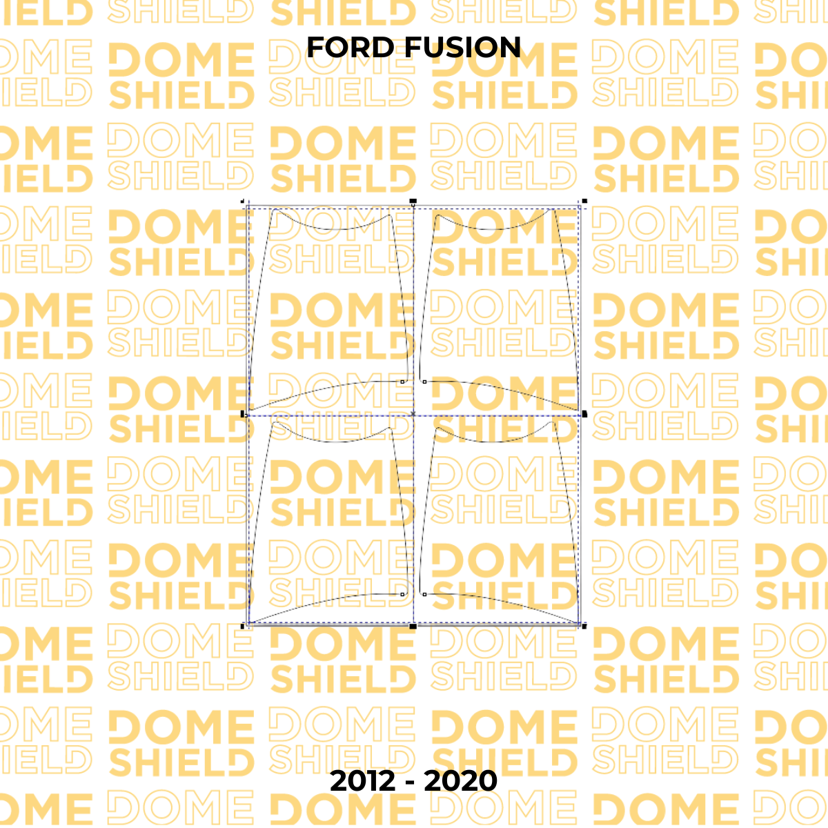 Kit PPF Película de Proteção Premium Maçaneta e Soleira - Ford Fusion | Dome Shield