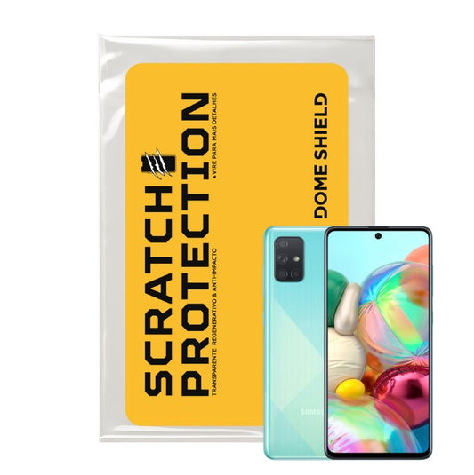 Película PPF Celular Proteção Premium Anti-Riscos, Resistente e Regenerativo – Linha Galaxy A71 | Dome Shield