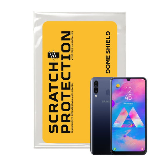 Película PPF Celular Proteção Premium Anti-Riscos, Resistente e Regenerativo – Linha Galaxy M30 | Dome Shield
