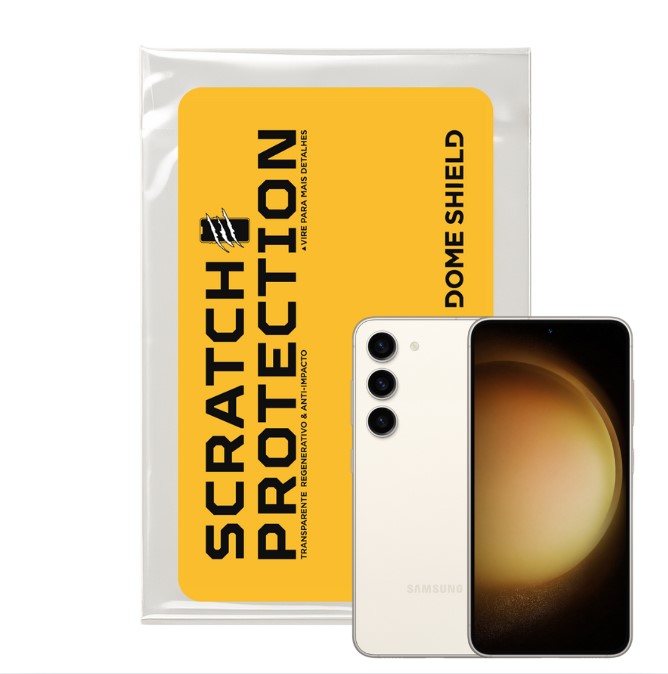 Película PPF Celular Proteção Premium Anti-Riscos, Resistente e Regenerativo – Linha Galaxy S23 | Dome Shield
