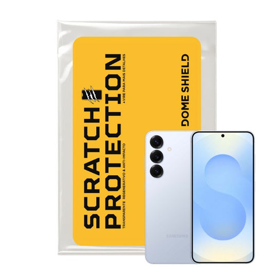 Película PPF Celular Proteção Premium Anti-Riscos, Resistente e Regenerativo – Linha Galaxy S25 | Dome Shield