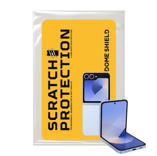 Película PPF Celular Proteção Premium Anti-Riscos, Resistente e Regenerativo – Linha Galaxy Z Flip | Dome Shield
