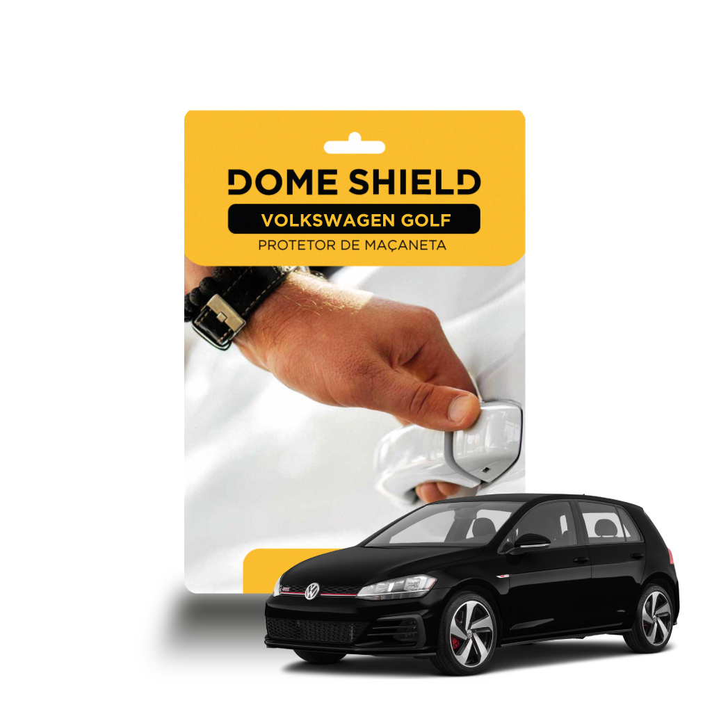 Película PPF Maçaneta Proteção Premium e Auto-Cura – Volkswagen Golf | Dome Shield