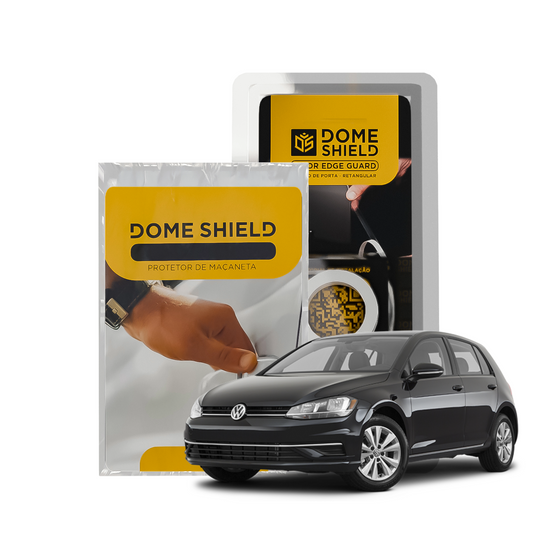 Kit PPF Película de Proteção Premium Maçaneta e Cantos de Porta - Volkswagen Golf | Dome Shield