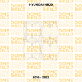 Kit PPF Película de Proteção Premium Maçaneta e Soleira - Hyundai HB20 | Dome Shield