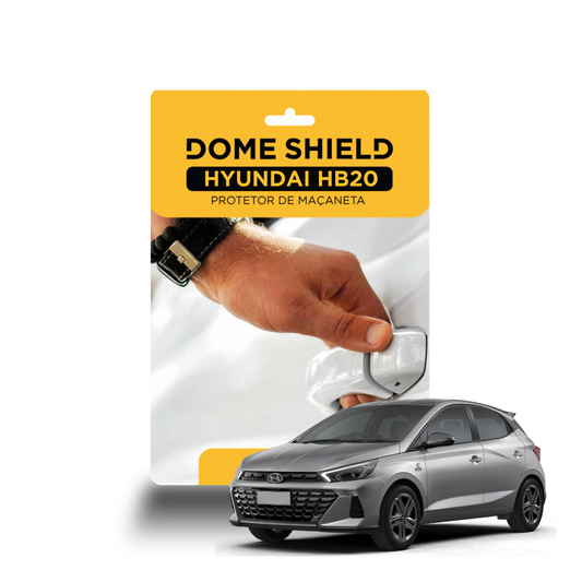 Película PPF Maçaneta Proteção Premium e Auto-Cura – Hyundai HB20 | Dome Shield