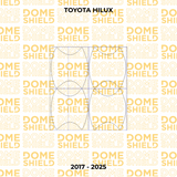 Kit PPF Película de Proteção Premium Maçaneta e Cantos de Porta - Toyota Hilux | Dome Shield