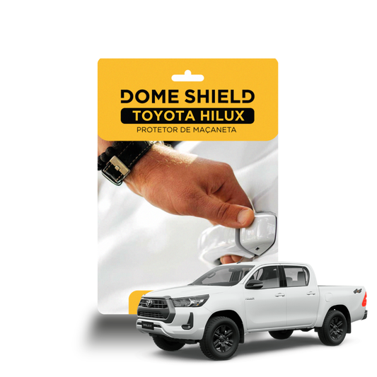 Película PPF Maçaneta Proteção Premium e Auto-Cura – Toyota Hilux | Dome Shield