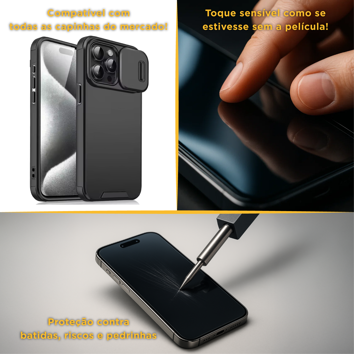 Película PPF Celular Proteção Premium Anti-Riscos, Resistente e Regenerativo – Linha Galaxy S10 | Dome Shield