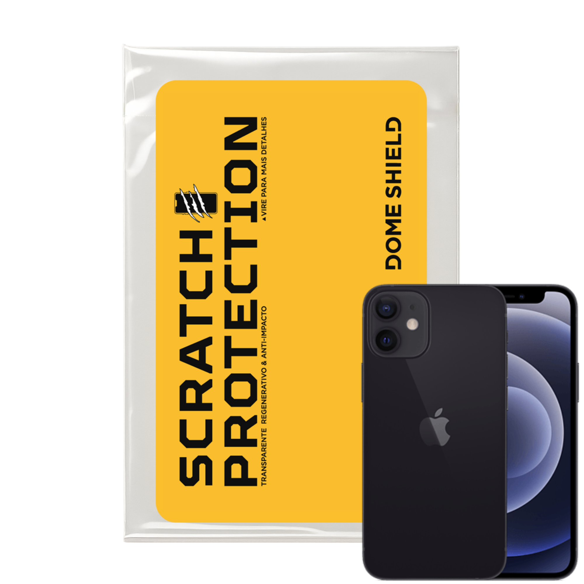 Película PPF Celular Proteção Premium Anti-Riscos, Resistente e Regenerativo – iPhone 12 Series | Dome Shield