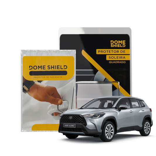 Kit PPF Película de Proteção Premium Maçaneta e Soleira - Toyota Corolla Cross | Dome Shield