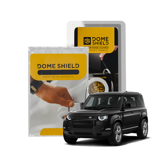 Kit PPF Película de Proteção Premium Maçaneta e Cantos de Porta - L.Rover Defender | Dome Shield