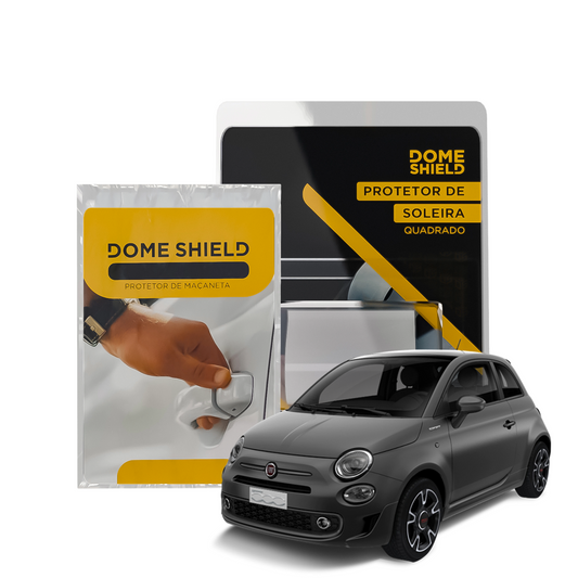 Kit PPF Película de Proteção Premium Maçaneta e Soleira - Fiat 500 | Dome Shield