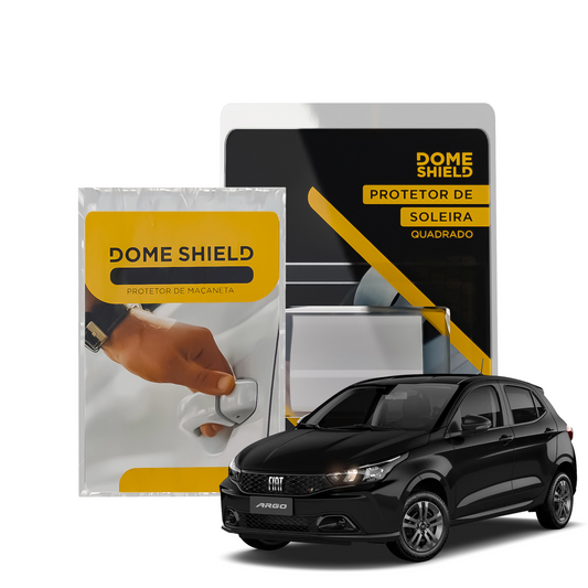 Kit PPF Película de Proteção Premium Maçaneta e Soleira - Fiat Argo | Dome Shield